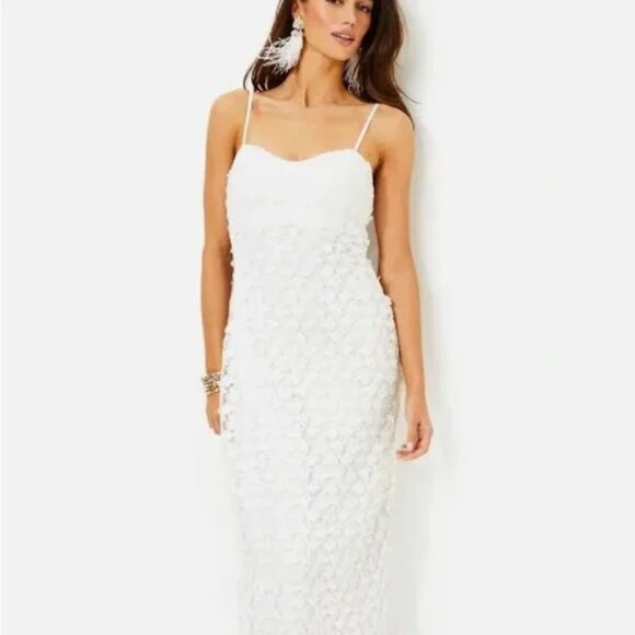 Lilly Pulitzer Gillian Lace Maxi Slipdress - Picture 4 of 9